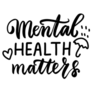 Mental Health Matters Transfer Sticker