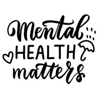 Mental Health Matters Transfer Sticker