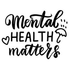 Mental Health Matters Transfer Sticker