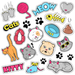 Meow Sticker Sheet