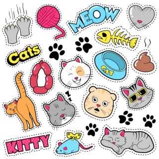 Meow Sticker Sheet