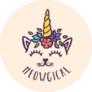 Meowgical Cat Unicorn Sticker