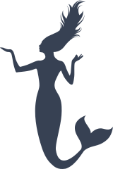 Mermaid Holding Out Hands Sticker