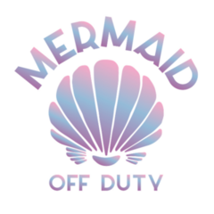Mermaid Off Duty Sea Elements Sticker