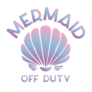 Mermaid Off Duty Sea Elements Sticker