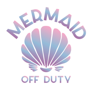 Mermaid Off Duty Sea Elements Sticker