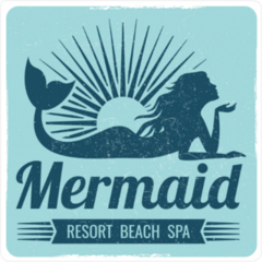 Mermaid Spa Logo Sticker