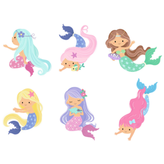Mermaid Sticker Sheet