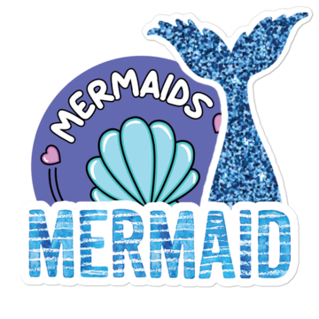 Mermaid Stickers & Decals | Free Shipping