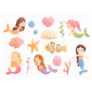 Mermaid Underwater Sticker Sheet