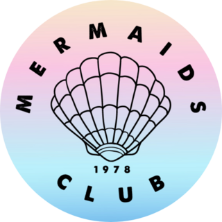Mermaids Club Gradient Sticker 