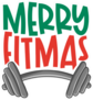 Merry Fitmas Sticker
