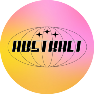 Mesh Gradient Abstract Y2k Background Sticker