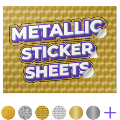 Metallic Stickers Sheets Thumbnail - New