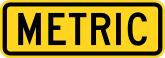 Metric Sticker