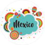 Mexican Fiesta Sticker