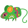Mexico Alebrije Mouse Sticker