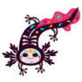 Mexico Animal Axolotl Sticker