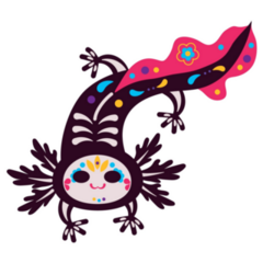 Mexico Animal Axolotl Sticker