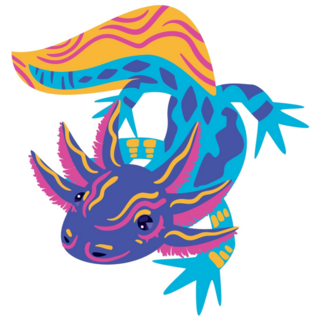 Mexico Axolotl Sticker