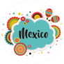 Mexico Fiesta Sticker