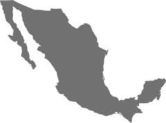 Mexico Map Sticker