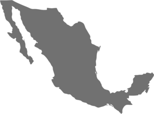 Mexico Map Sticker