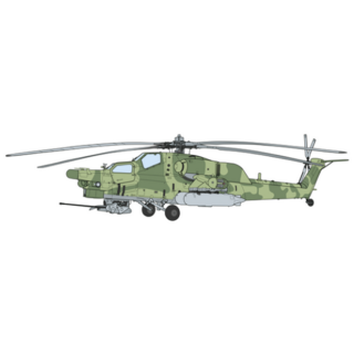 Mi 28 Havoc Military Attack Combat Helicopter Sticker