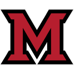 Miami Ohio Redhawks NCAA Logo Sticker