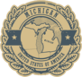 Michigan Rubber Stamp Sticker