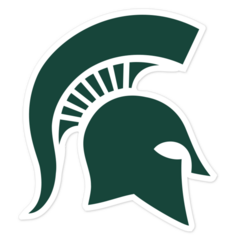 Michigan State Spartans NCAA Logo Sticker