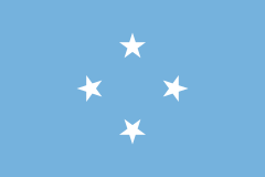 Micronesia Flag Sticker