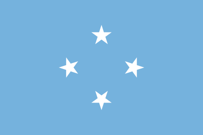Micronesia Flag Sticker