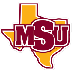 Midwestern State Mustangs NCAA Logo Sticker