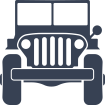 Military Jeep Sticker