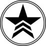 Military Star In A Circle Sticker