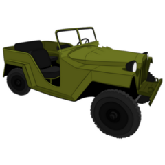 Military Vehicle Sticker