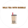 Milk Tea With Bubble Sticker