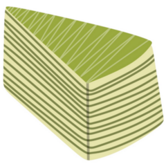 Mille Crepes Matcha Sticker