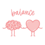 Mind Heart Balance Sticker