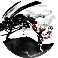 Minimal Cards With Karate And Ink Sticker