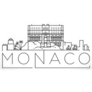 Minimal Monaco Sticker