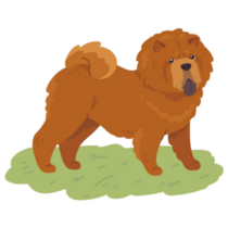 Minimalist Chow Sticker