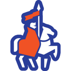 Minimalist Knight Sticker