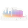 Minneapolis Rainbow Watercolor Sticker