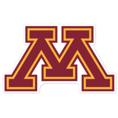 Minnesota Golden Gophers NCAA Logo Sticker