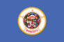 Minnesota Mn State Flag Sticker