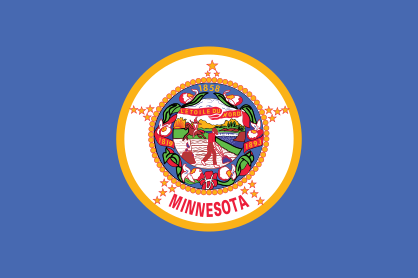 Minnesota Mn State Flag Sticker