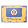 Minnesota State Flag Board Sticker