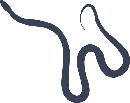 Mischievous Snake Sticker